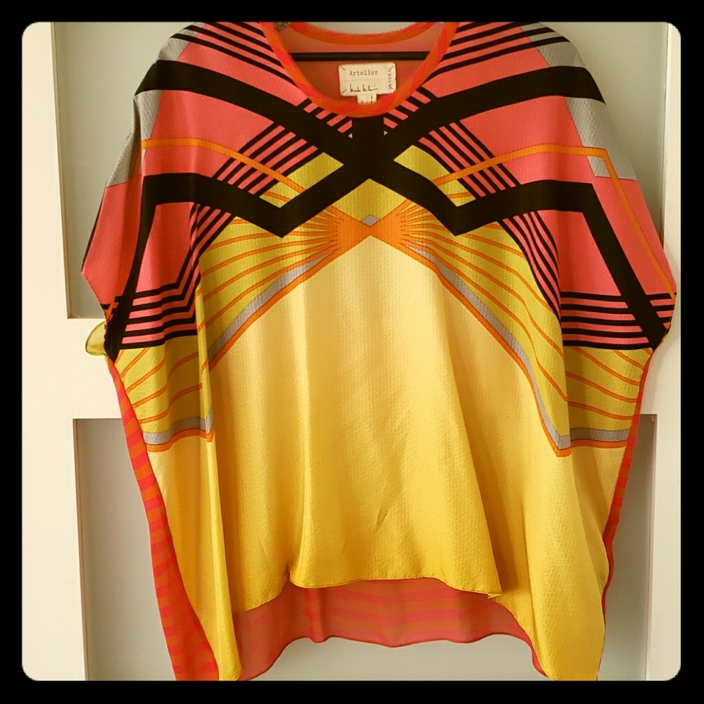 Nicole Miller silk top